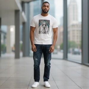 Dreamland Distressed Dark Wash Jeans for Men - Vaulted